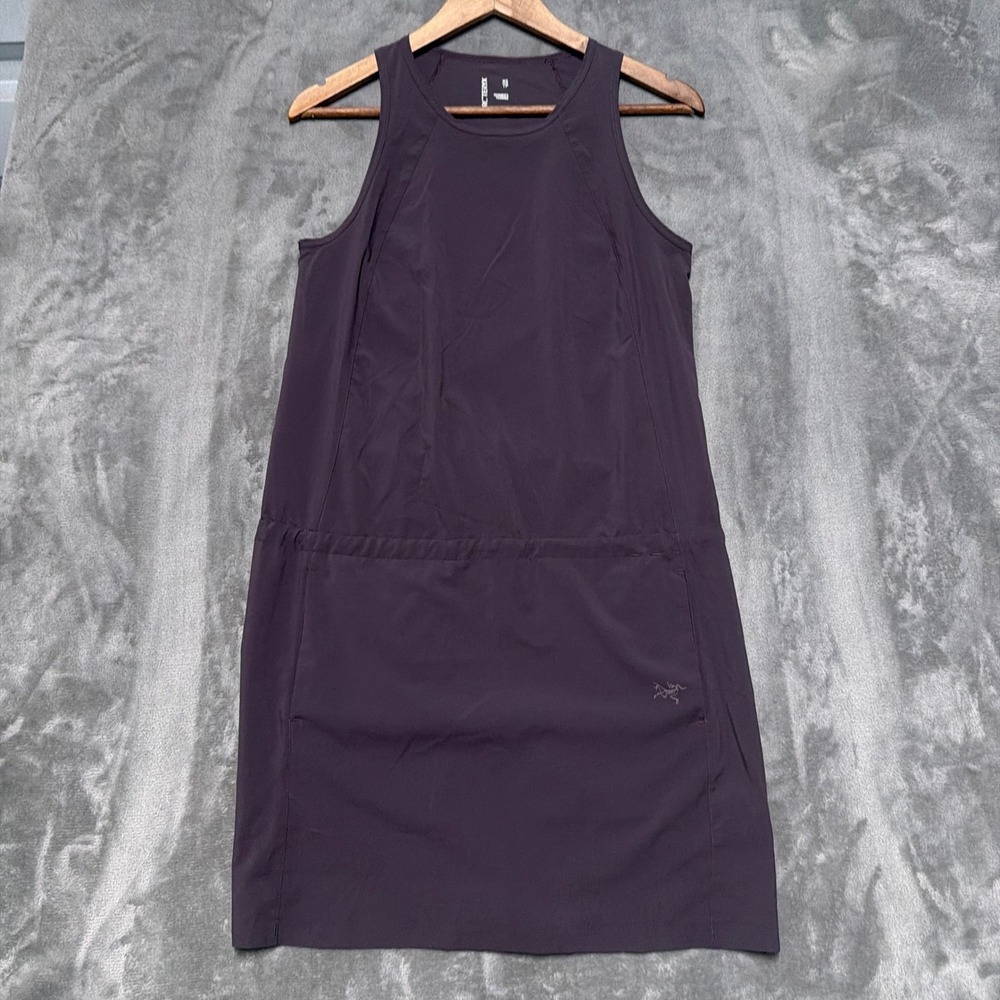 Arc'teryx Contenta Dress Women XS Gray Sleeveless Hiking Outdoor Lightweight